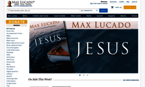 Maxlucado.christianbook.com thumbnail