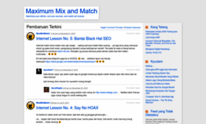 Maxmixmatch.wordpress.com thumbnail