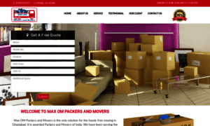 Maxompackersandmovers.com thumbnail