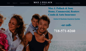 Maxpollackinsurance.com thumbnail