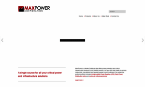 Maxpowercorp.com thumbnail