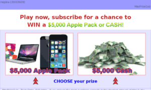 Maxprizequiz.com thumbnail