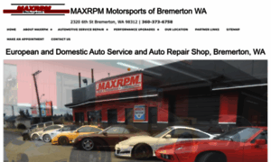 Maxrpmmotorsports.com thumbnail