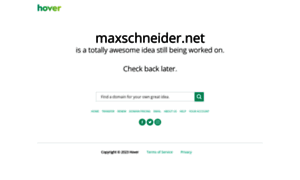 Maxschneider.net thumbnail