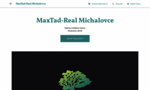 Maxtad-real-michalovce.business.site thumbnail