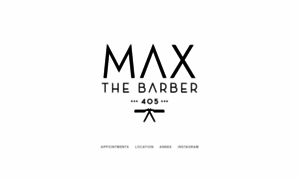 Maxthebarber.com thumbnail