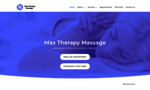 Maxtherapymassage.com thumbnail