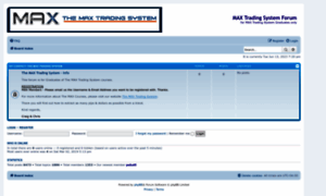 Maxtradingforum.com thumbnail