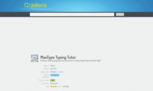 Maxtype-typing-tutor.jaleco.com thumbnail