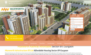 Maxworthaffordablesector89.in thumbnail