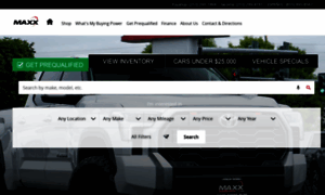 Maxxautosplus.com thumbnail