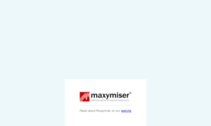 Maxymiser.org thumbnail