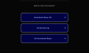 Maya.restaurant thumbnail