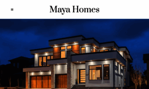 Mayahomes.com thumbnail