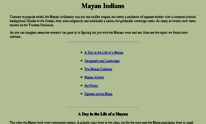Mayanindians.com thumbnail