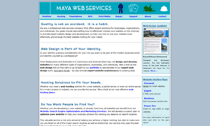 Mayawebservices.com thumbnail