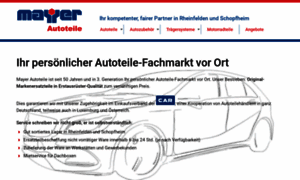 Mayer-autoteile.de thumbnail