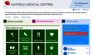 Mayfieldmedicalcentre.co.uk thumbnail