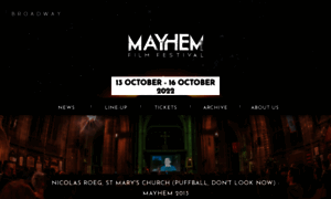 Mayhemfilmfestival.com thumbnail
