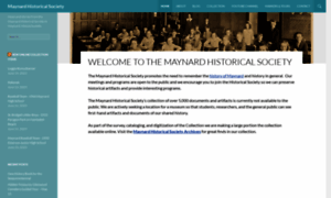 Maynardhistory.org thumbnail