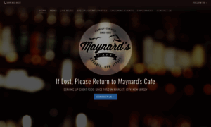 Maynards-cafe.com thumbnail