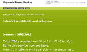 Maynoothshowerservices.ie thumbnail