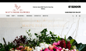 Maysfreshflowers.com.au thumbnail