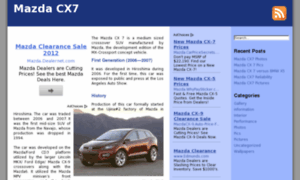 Mazda-cx-7.com thumbnail