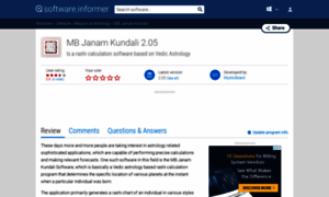 Mb-janam-kundali.software.informer.com thumbnail