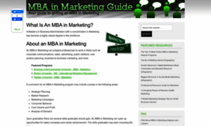 Mba-in-marketing.com thumbnail