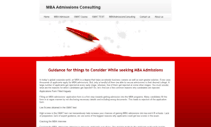 Mbaadmissionsconsulting.yolasite.com thumbnail