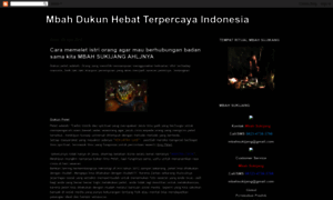 Mbahdukunhebatterpercayaindonesia.blogspot.com thumbnail