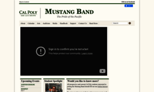 Mband.calpoly.edu thumbnail