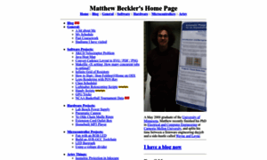 Mbeckler.org thumbnail