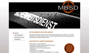 Mbsd-sicherheitsdienst.de thumbnail