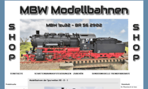 Mbw-modellbahnen.de thumbnail