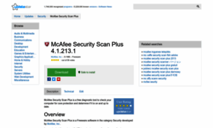 Mcafee-security-scan-plus.updatestar.com thumbnail