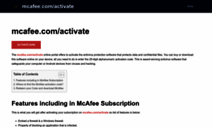 Mcafeecom-activate.com thumbnail