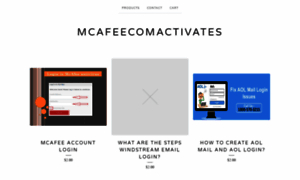 Mcafeecomactivates.bigcartel.com thumbnail