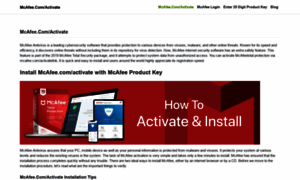 Mcafeecomactivates.com thumbnail