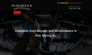 Mcalistersautorepair.com thumbnail