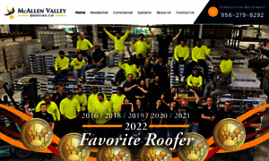 Mcallenvalleyroofing.com thumbnail