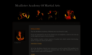 Mcallistermartialarts.co.uk thumbnail