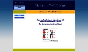 Mcarronwebdesign.com thumbnail