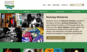 Mcauleyministries.org thumbnail