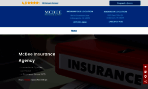 Mcbeeinsurancein.com thumbnail