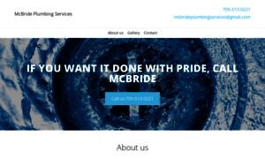 Mcbrideplumbingservices.ca thumbnail