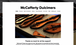 Mccaffertydulcimers.com thumbnail