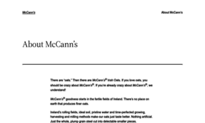 Mccanns.ie thumbnail