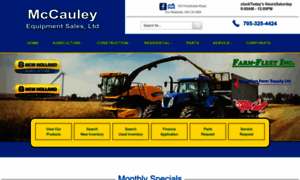 Mccauleyequipment.com thumbnail